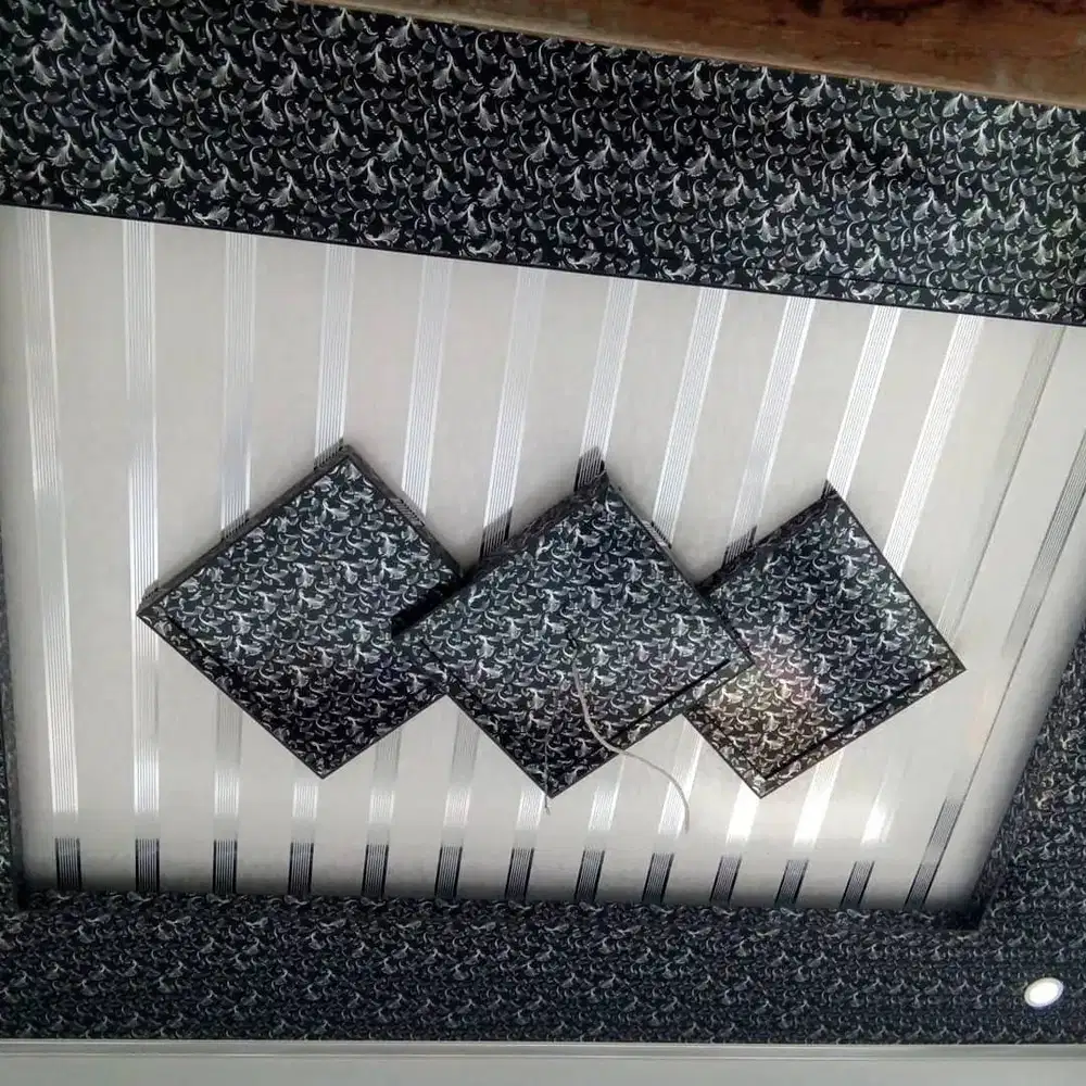 Sekat Plafon Partisi PVC GRC Gypsum Jasa Tukang Pasang Wall Moulding