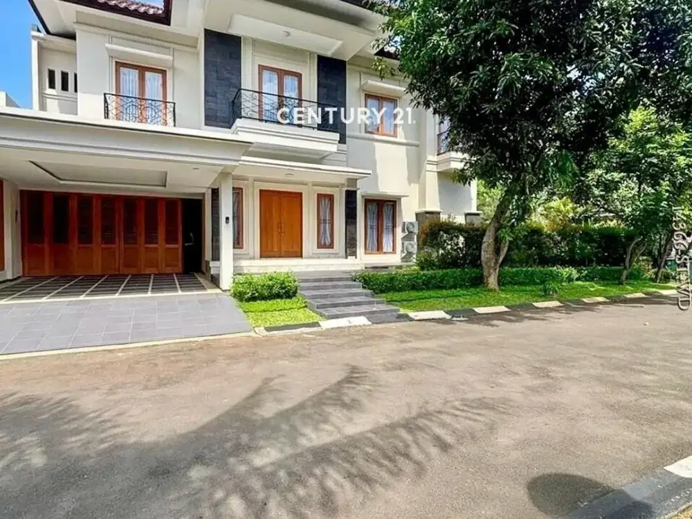 Dijual rumah mewah posisi hook dalam cluster di Sektor 9 Bintaro
