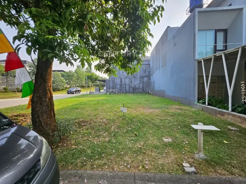 Dijual kavling posisi hook di Kebayoran Residence Bintaro