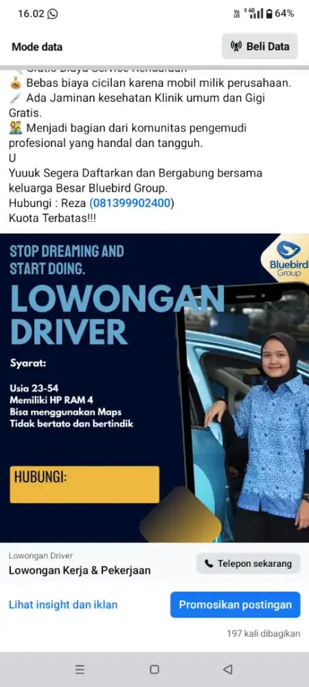 Lowongan Driver