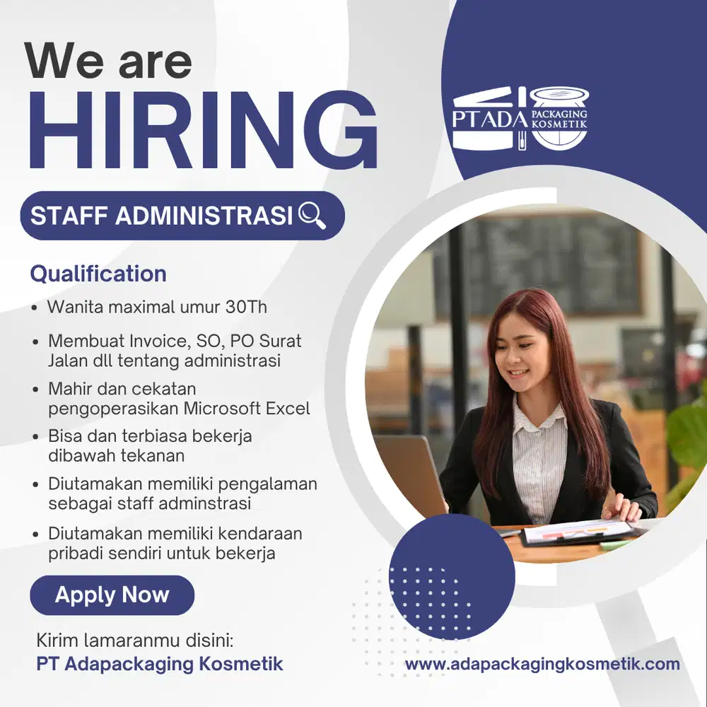 Administrasi Admin Sales & Gudang