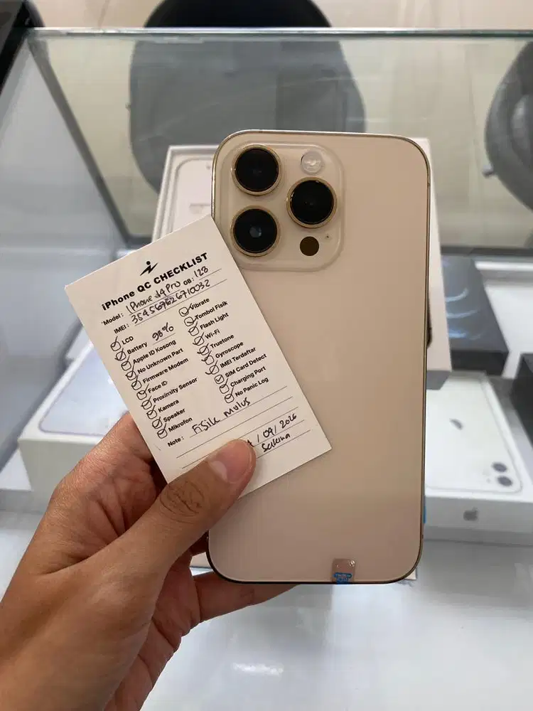 iPhone 14 Pro 128GB Beacukai Gold