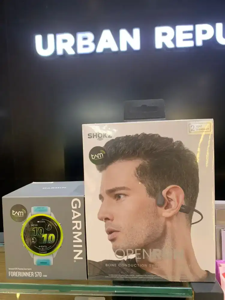 Setiap pembelian garmin 570 bisa dapet shokz openrun secara gratis