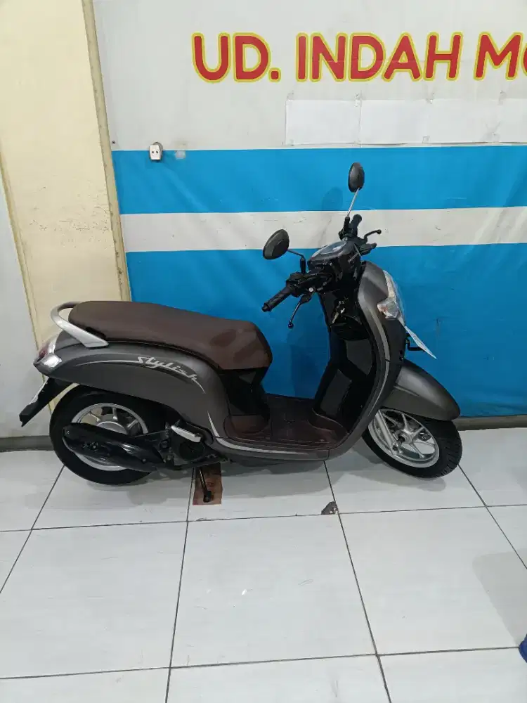 Oli baru siap pakai HPNDA SCOOPY ESP SPORTY FI ECO 2018 BISA KREDIT