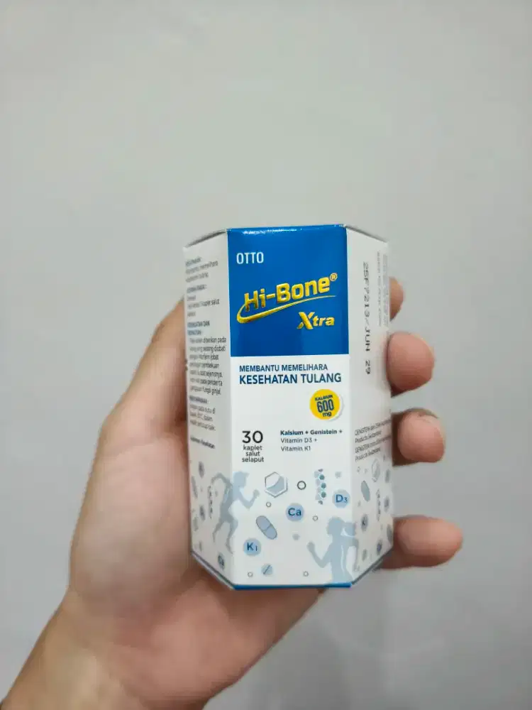Hi Bone 600 botol 30 kaplet kalsium