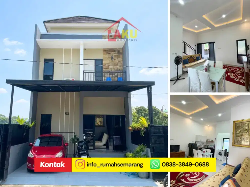 HUNIAN MEWAH DENGAN VIEW GUNUNG UNGARAN – SIAP HUNI & SUPER PRIVAT!