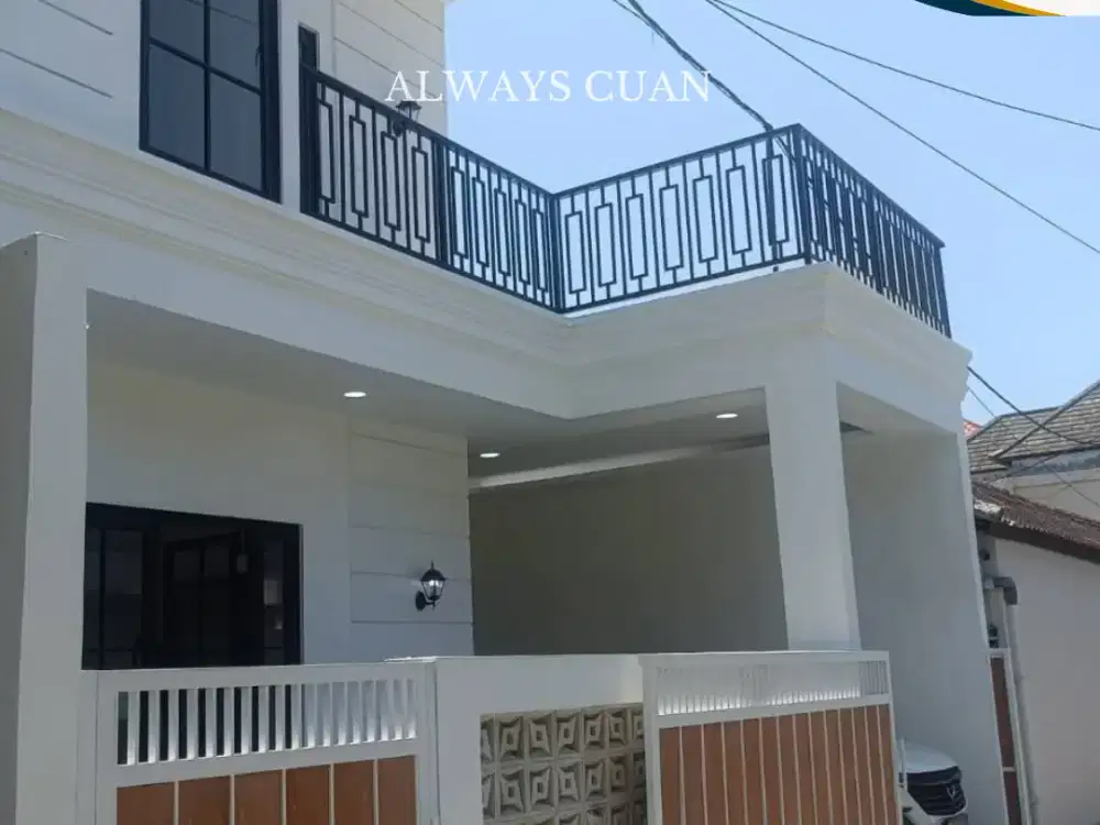 Rumah Baru 2 Lantai Siap Huni, Full Furnished