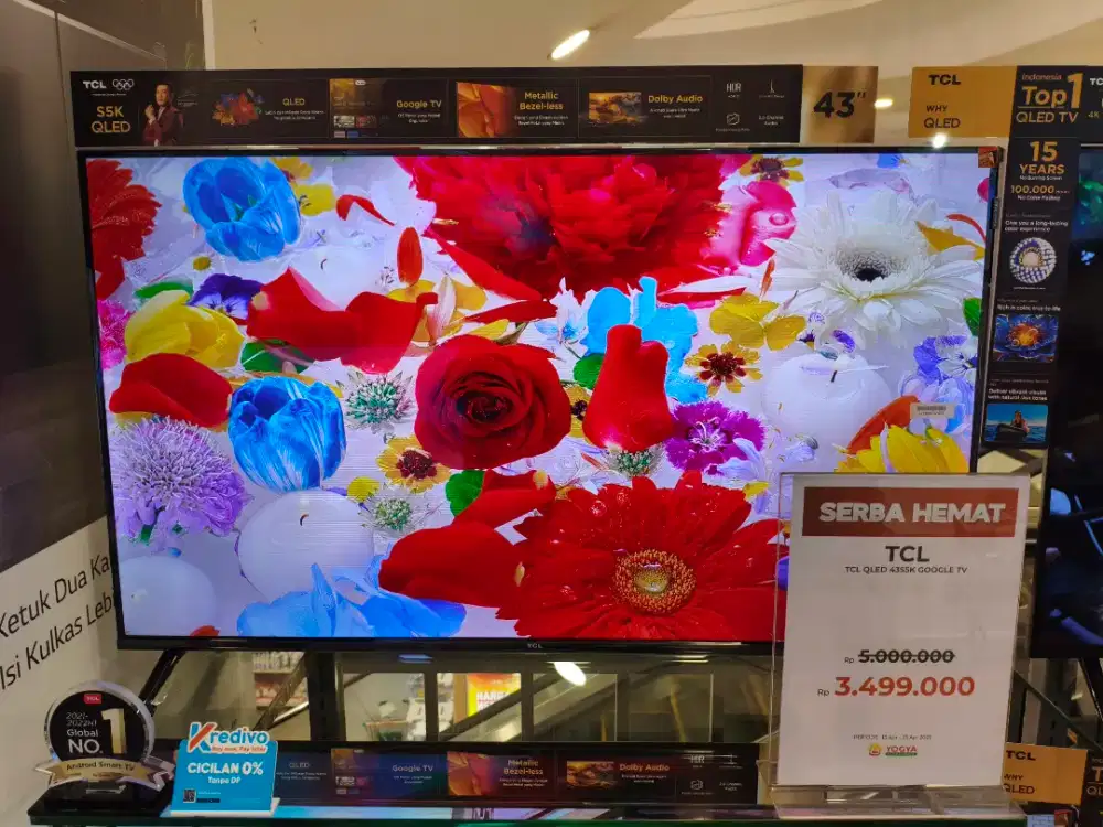 TCL QLED 43S5K GOOGLE TV