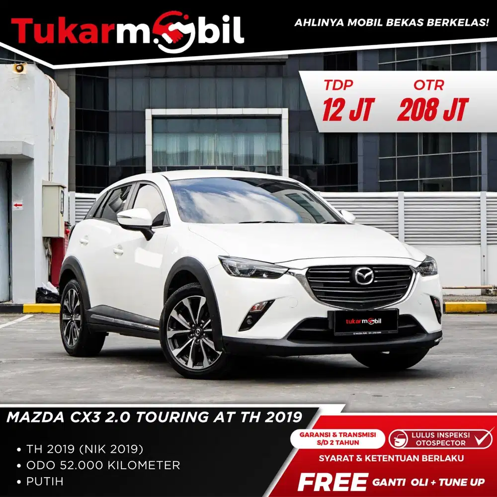 Mazda Cx3 2.0 Touring AT Tahun 2020