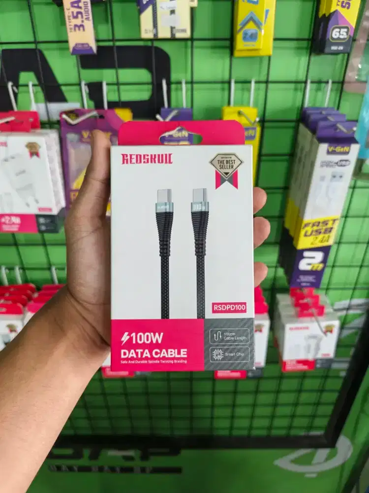 KABEL DATA TYPE C TO C REDSKULL RSDPD100