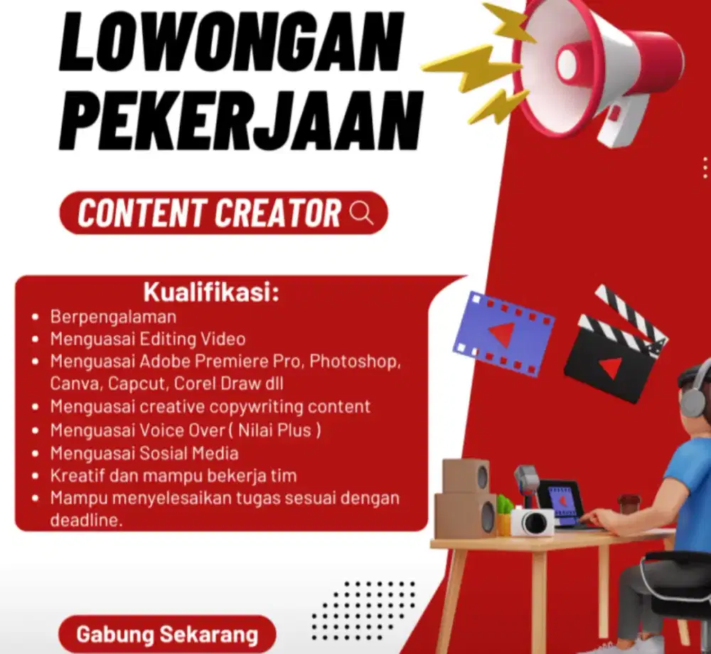 Konten creator / videografer fashion baju cowo pria