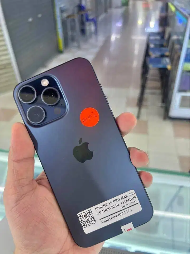 Iphone 15 Promax 256 IBOX (Blue Titanium) Mulus Jossjiss