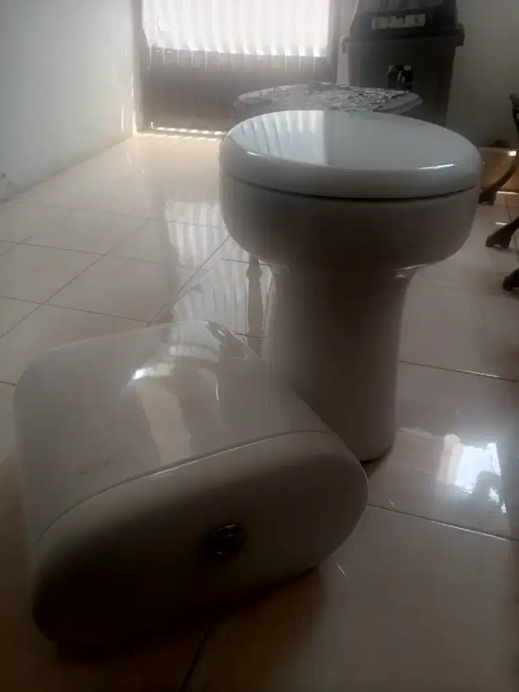 Jual closet duduk toto dual flush