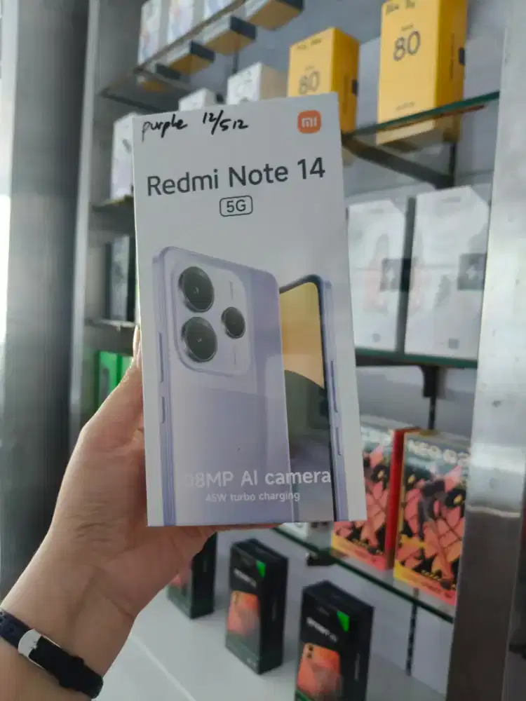 Xoami Note 14 5G 12/512 gb BARU ( segel )
