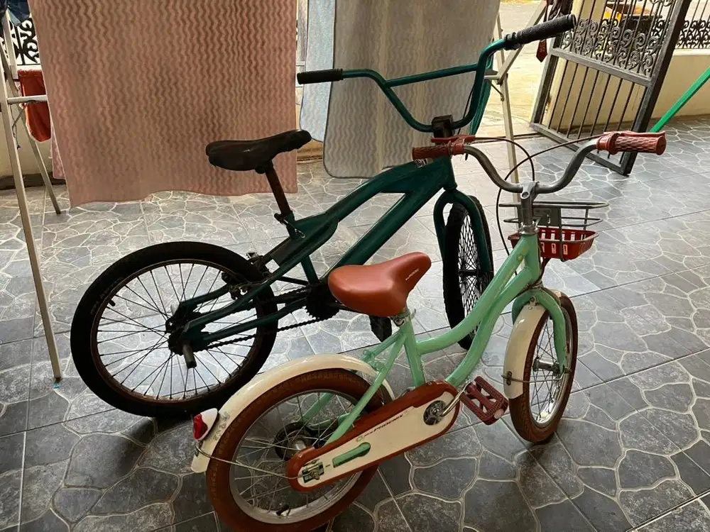 Jual 2 sepeda siap pakai