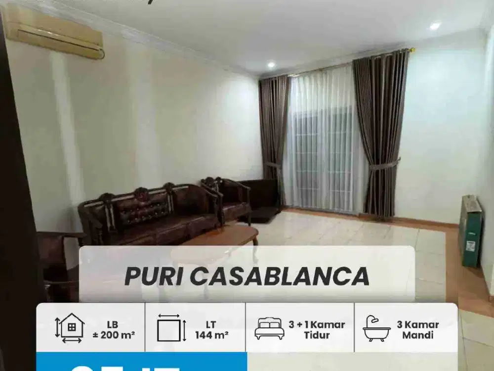 Disewa Rumah Di Puri Casablanca