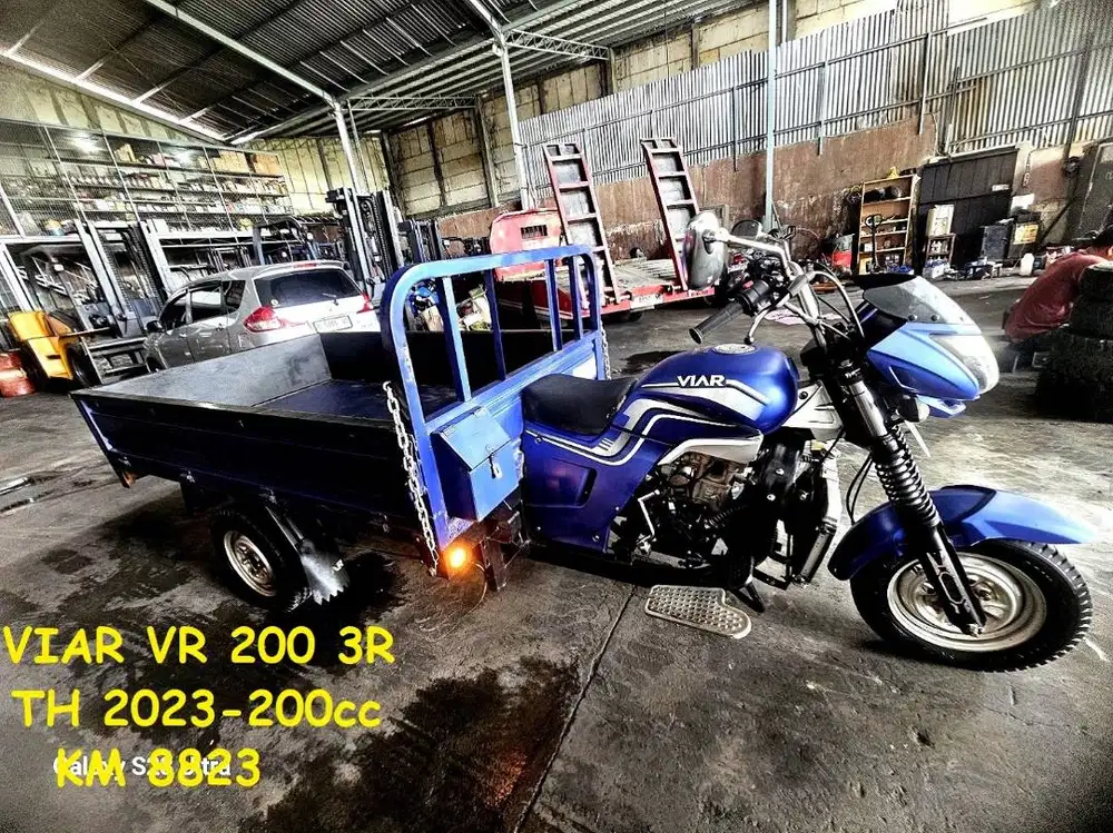 Viar Roda 3 Km 8823 Jarang Pakai Type VR 200 3 R th 2023 siap kerja