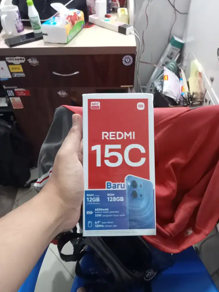Redmi 15C 8/256gb dan 6/128gb New
