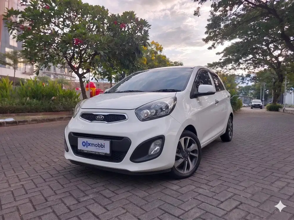 TDP 1 JUTA KIA Picanto 1.2 Bensin-AT 2014 Putih C4ALT