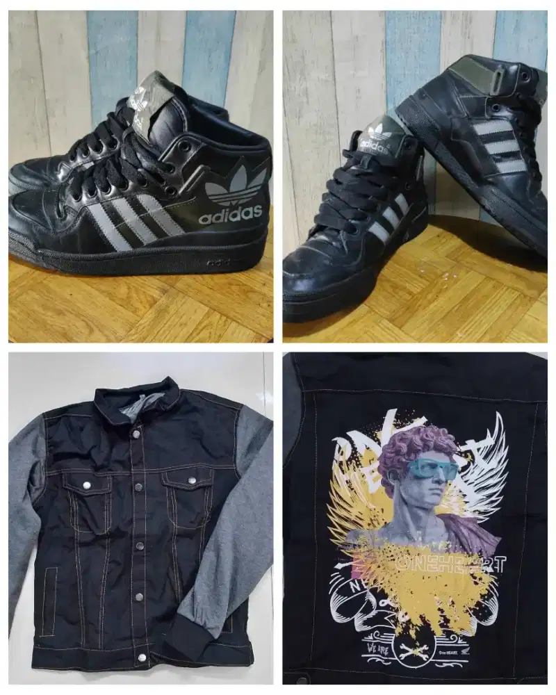 Sepatu Adidas Forum Size 42 Berbonus