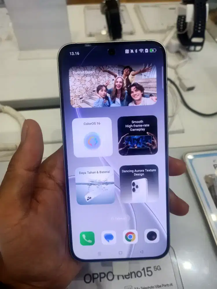 Oppo Reno15 5G (8/256&12/256) . Bisa cicilan tanpa DP