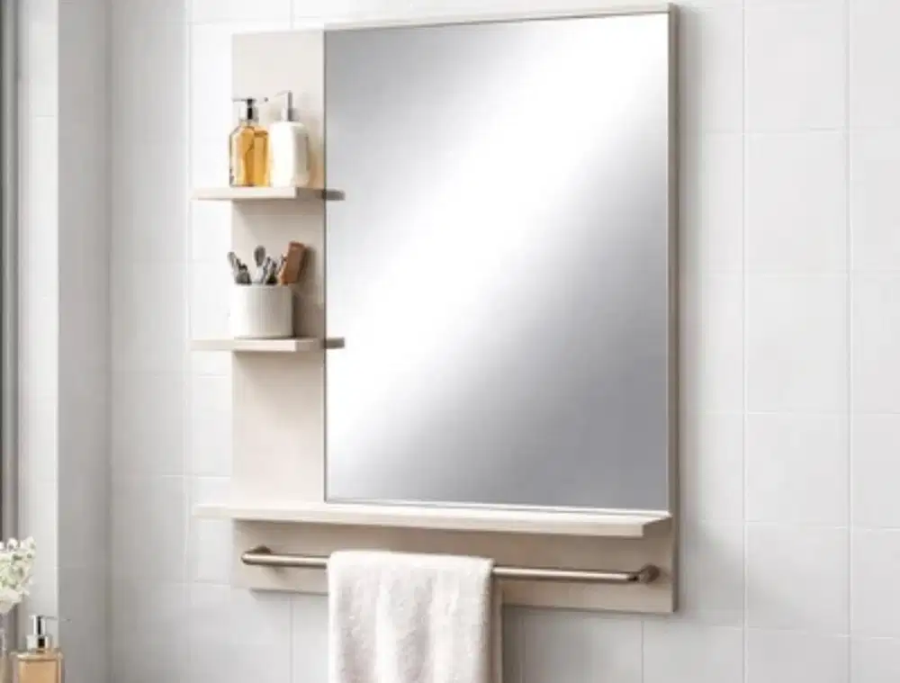wall mirror bathroom
