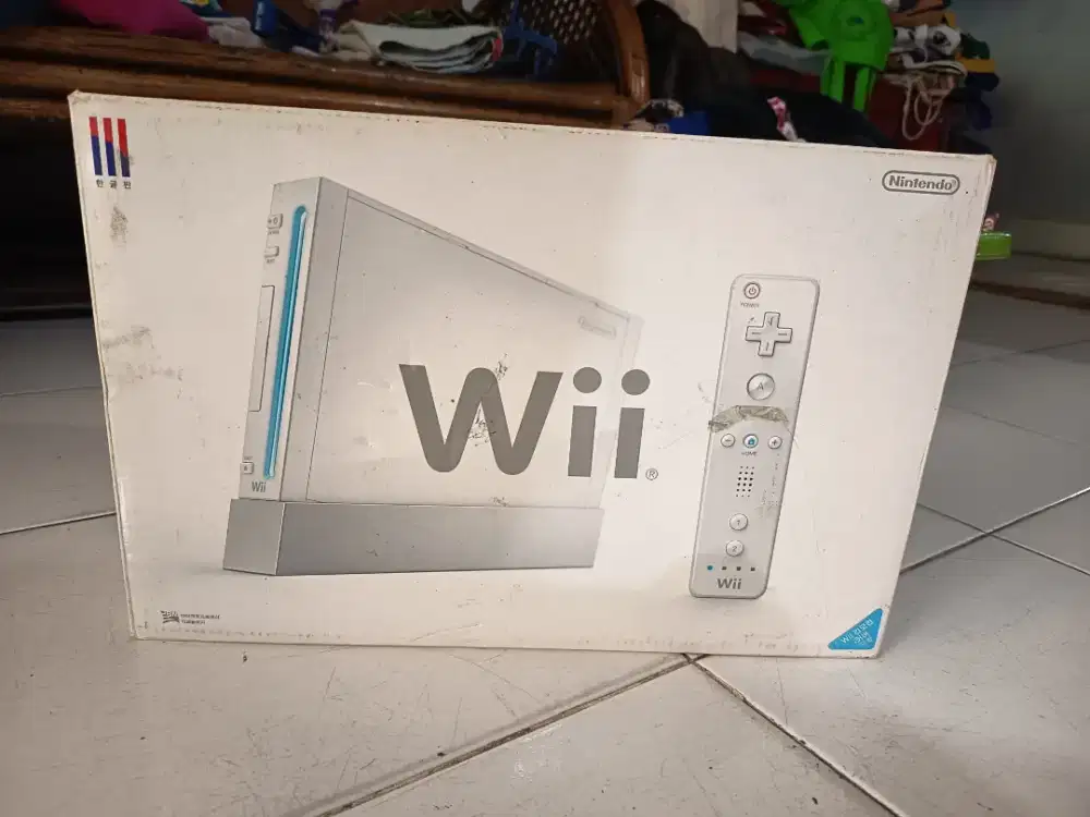 Nintendo Wii Full Set Bonus Kaset PS4