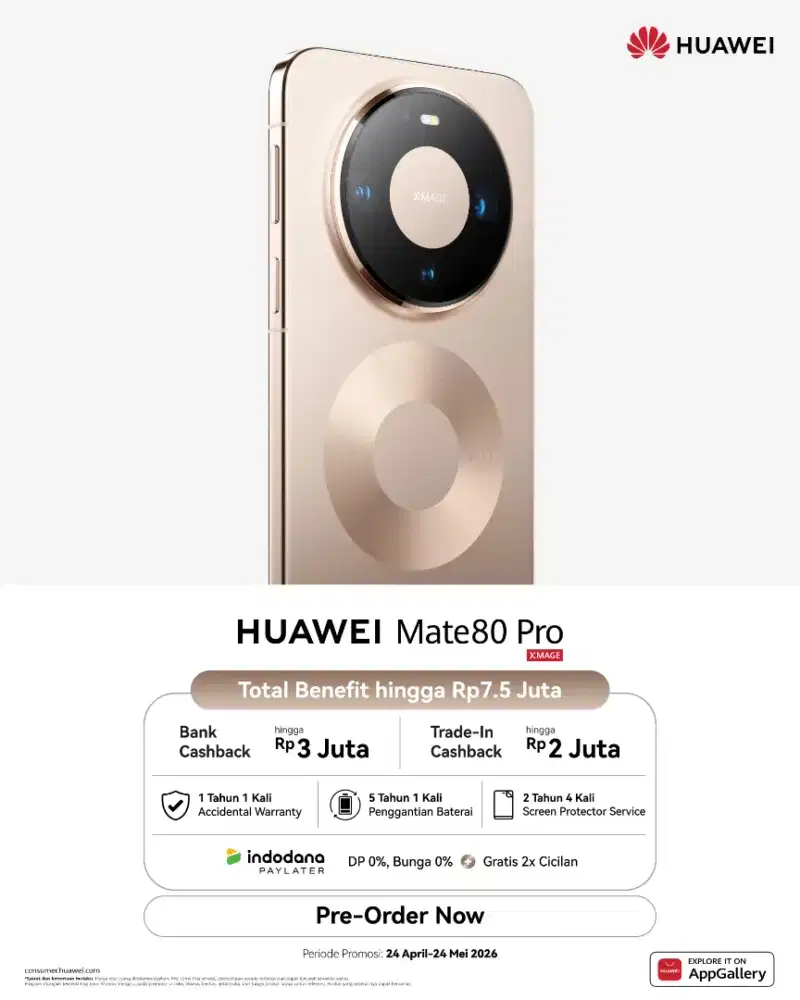 PRE ORDER HUAWEI MATE 80 PRO