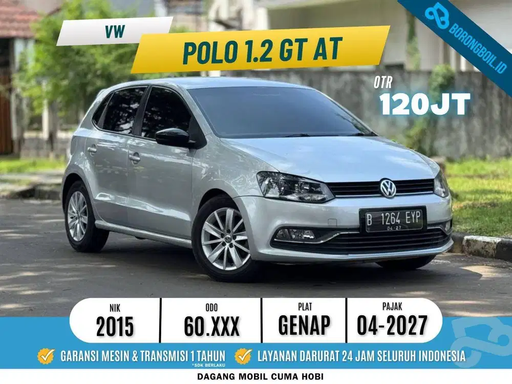 VW POLO 1.2 GT TSI AT 2015 SIAP PAKAI