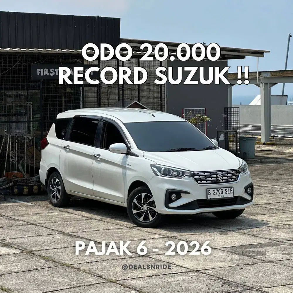 ODO 20.000 SUPER ANTIK !! PAJAK 6/2026 SUZUKI ERTIGA GX AT 2019 MULUS