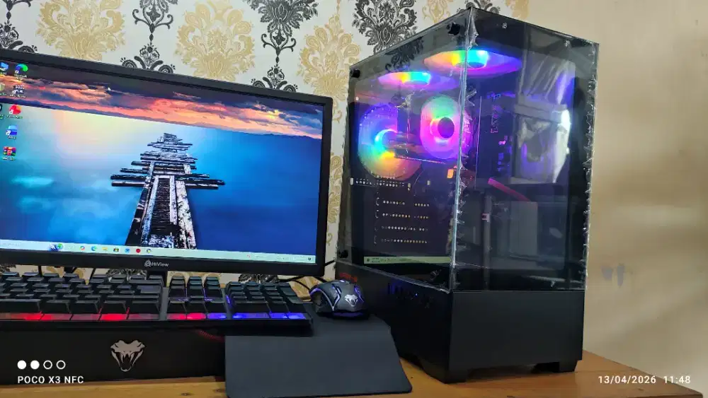 PC BARU CORE I7-4790, RAM 8GB, SSD 256GB, LED 20 INC GARANSI 1 TAHUN