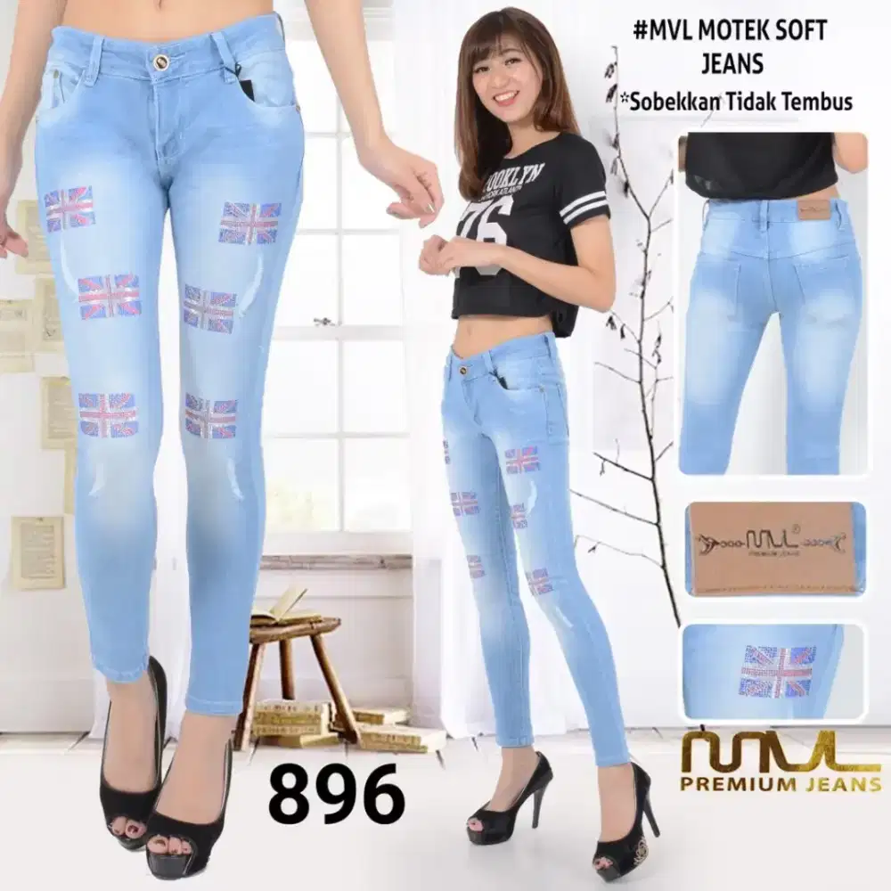 Jual Celana Jeans Wanita sistem borongan