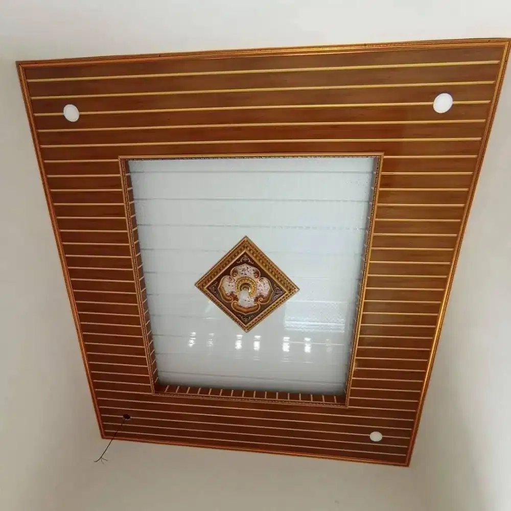 Plafon pvc termurah terpasang rapi