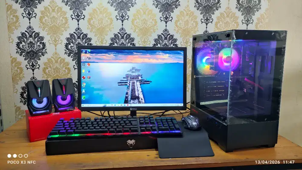 PC BARU CORE I7-4790, RAM 8GB, SSD 256GB, LED 20 INC GARANSI 1 TAHUN