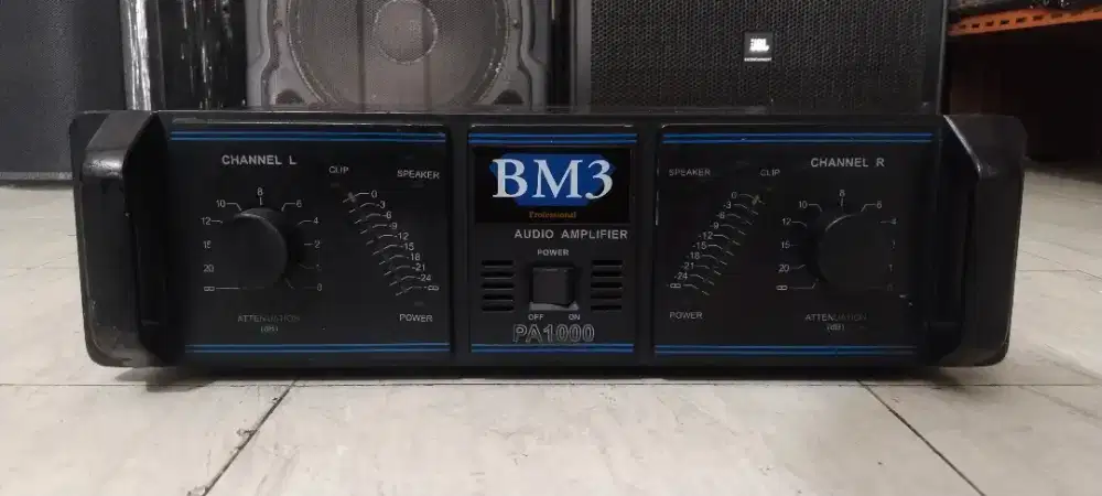 Power 2 Canel BM3 PA1000 Kondisi Normal