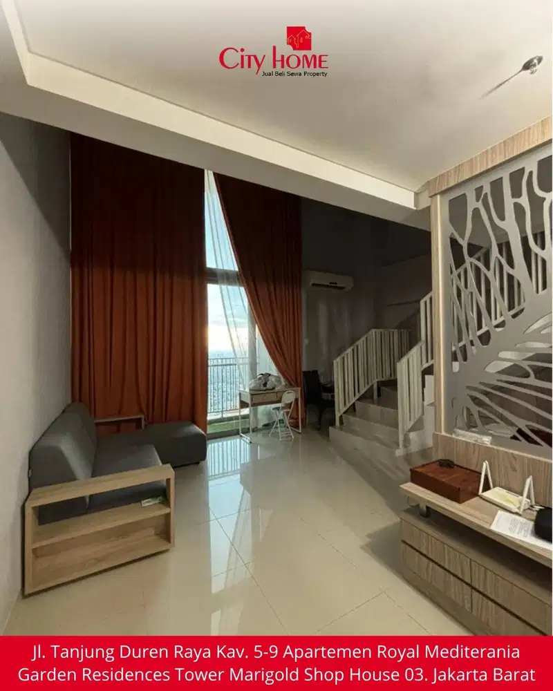 Sewa Apartemen Furnished di Neo Soho Residences - Lokasi Premium