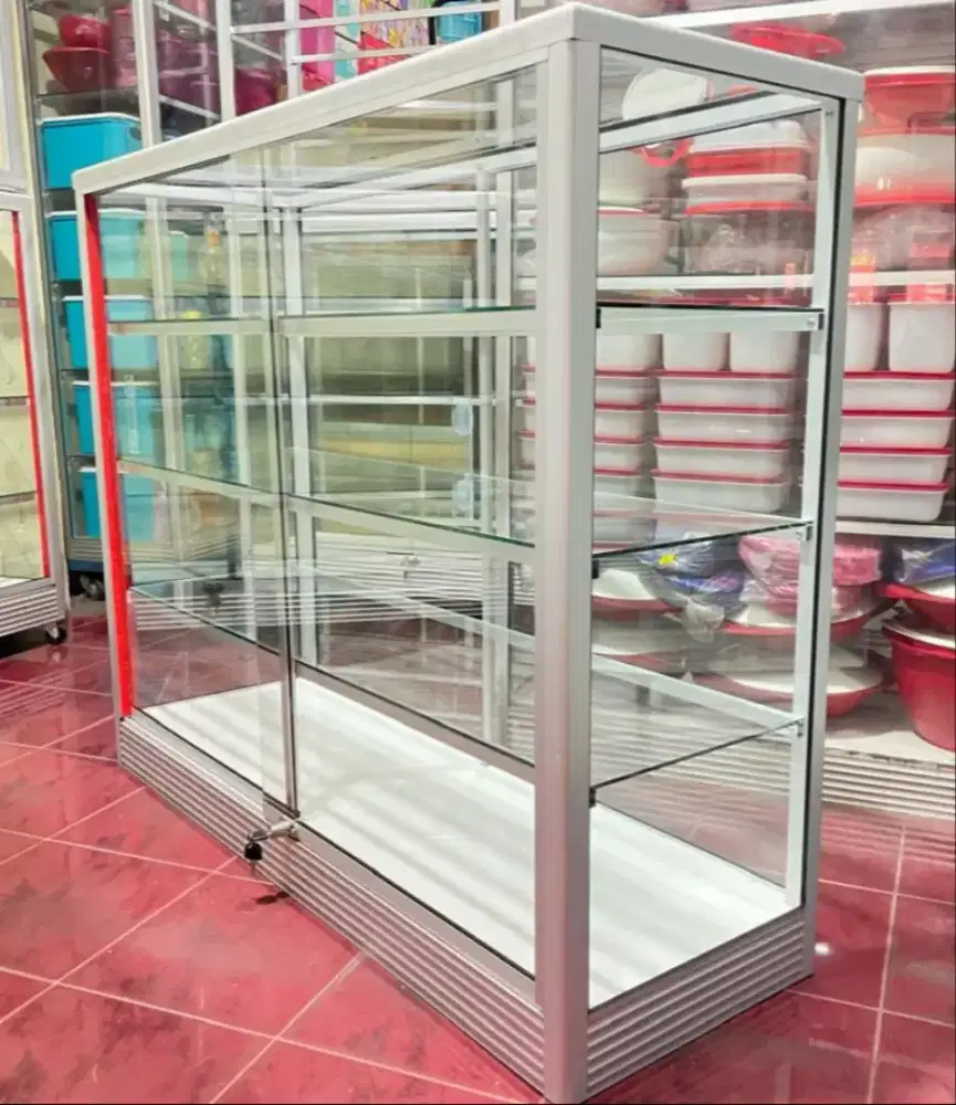 Jual Etalase Kaca Untuk Toko dll Panjang 1,2 M
