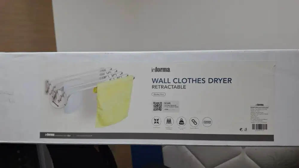 Gantungan handuk, baju gantung dinding,