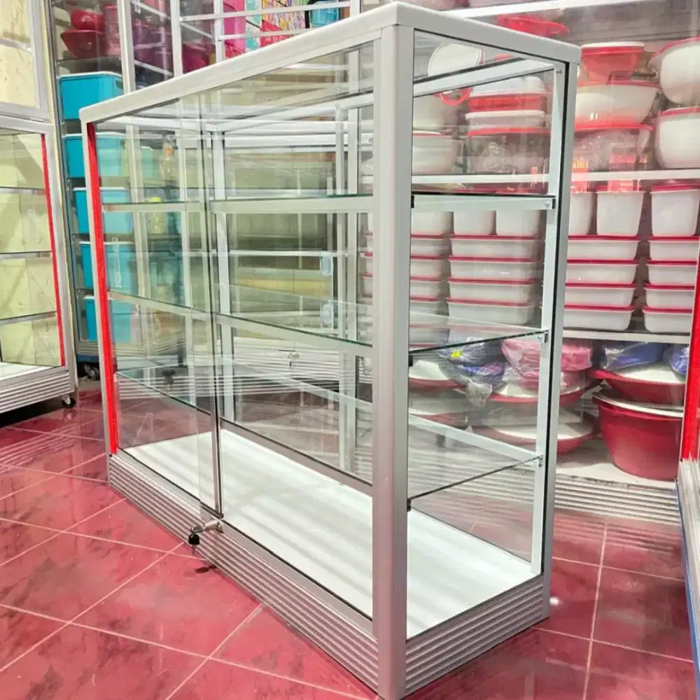 Etalase Panjang 1,2Mx1M Serbaguna