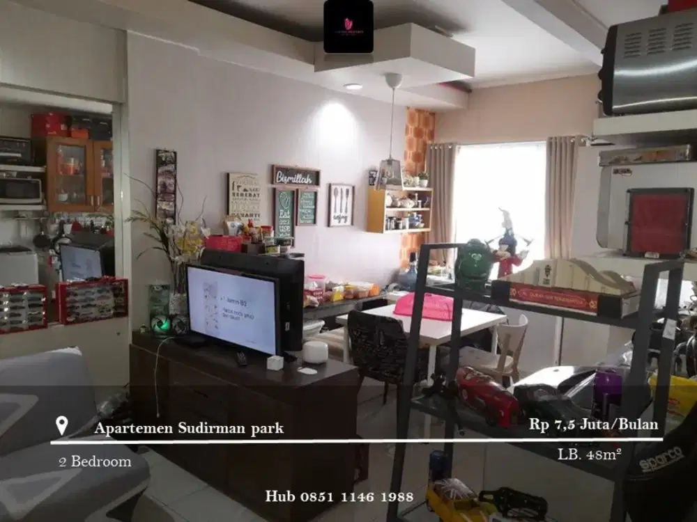 Disewakan Apartement Sudirman Park High Floor 2BR Full Furnished