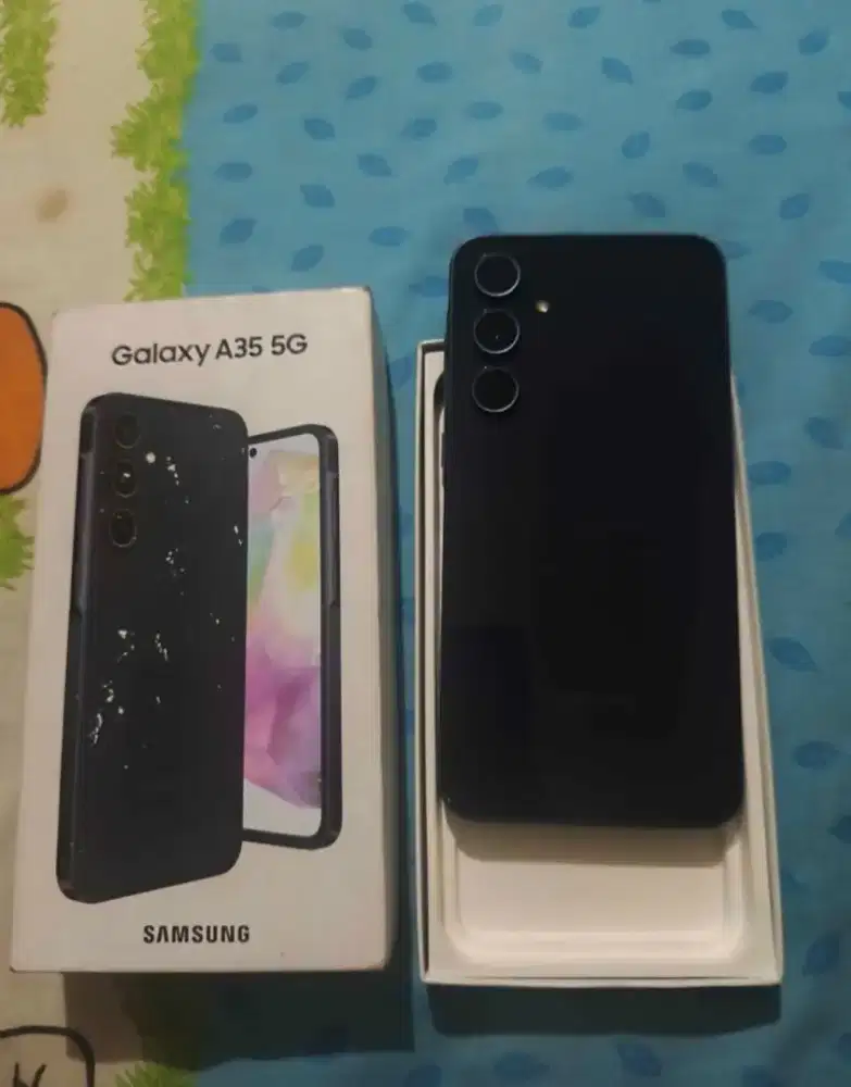 Samsunv A35 5G ram 8/256 fulset mulus