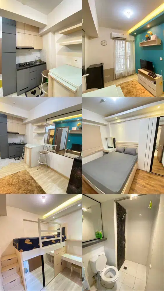 Disewakan Type 2 Kamar, Apartemen Podomoro Golf View