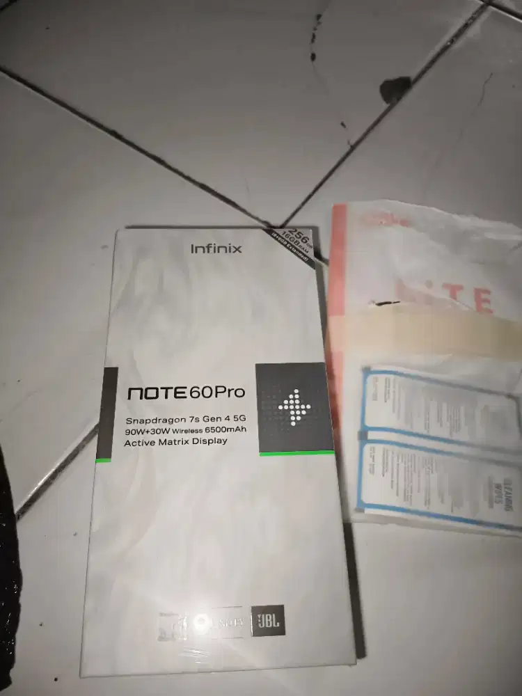 INFINIX NOTE 60 PRO MASIH SEGEL