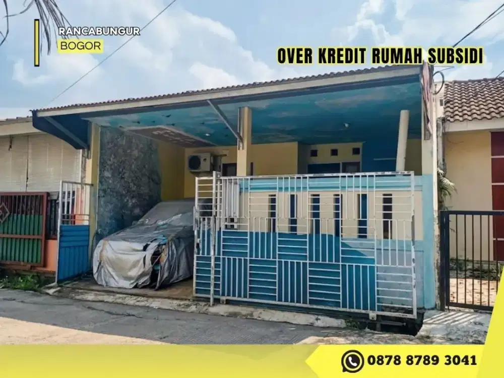 Rumah Over Kredit Subsidi dkt IPB sisa 8 Thn Lg di Ambar Telaga Residence