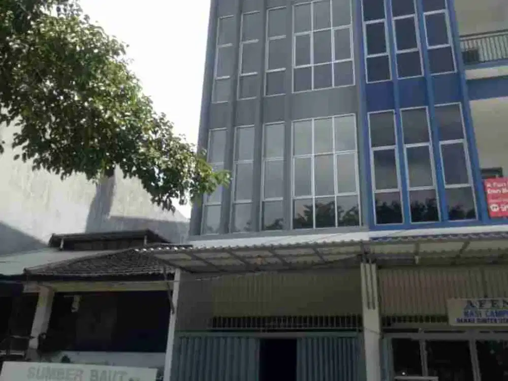 ruko sewa danau sunter utara uk 4,5x33 m2, 4 lantai, hadap utara, jalan raya cocok untuk usaha