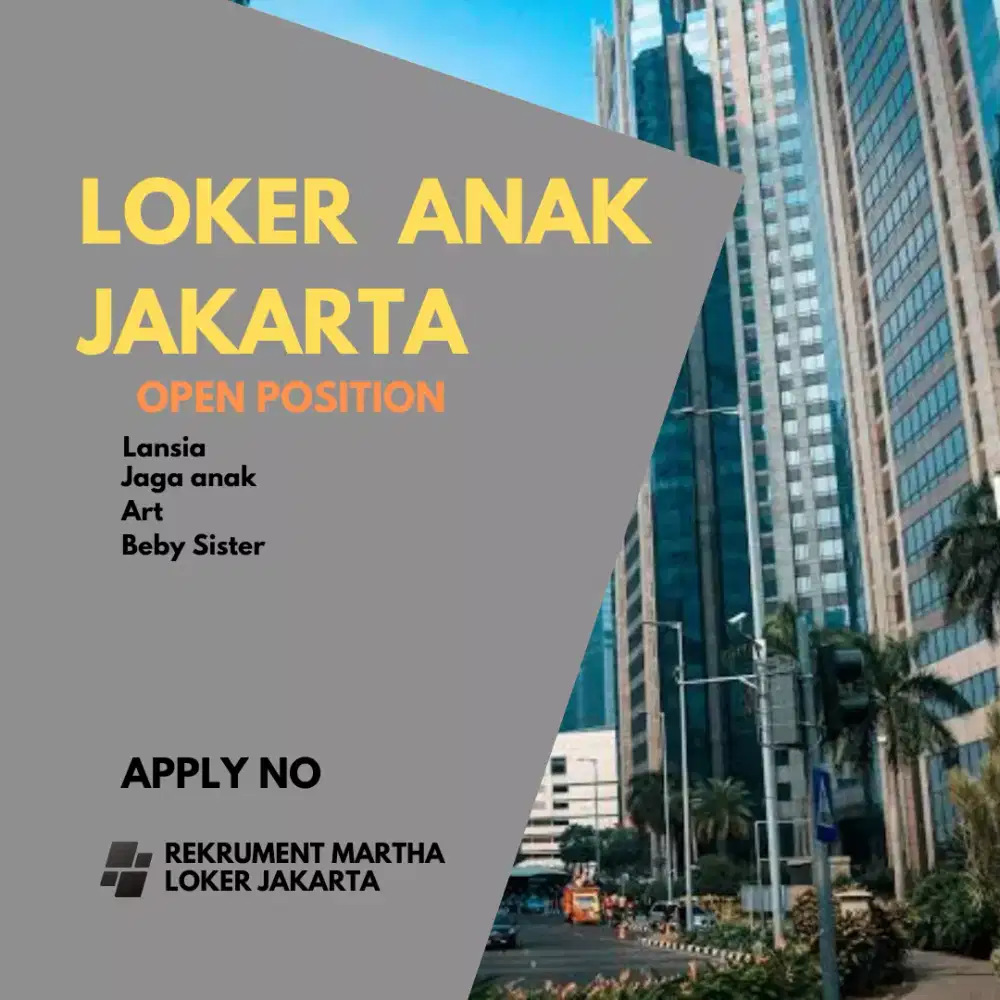 Lowongan Kerja Anak Jakarta
