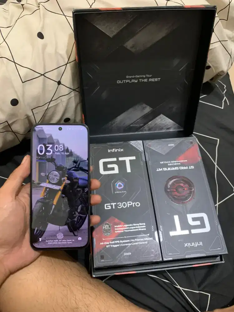 Infinix gt 30 pro 5g special gift box