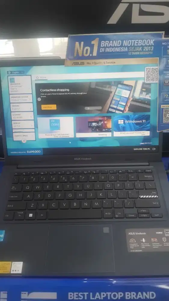 CICILAN TANPA KARTU KREDIT ASUS VIVOBOOK