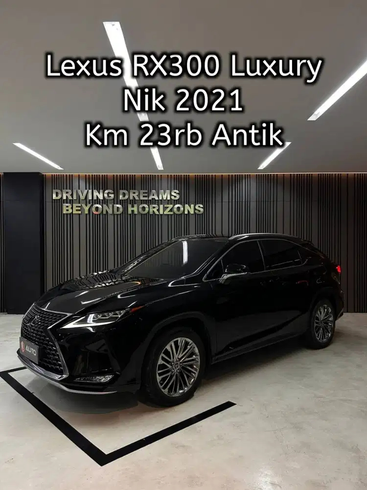 Lexus RX300 RX300T Luxury 2021 Hitam Km23rb B3DO