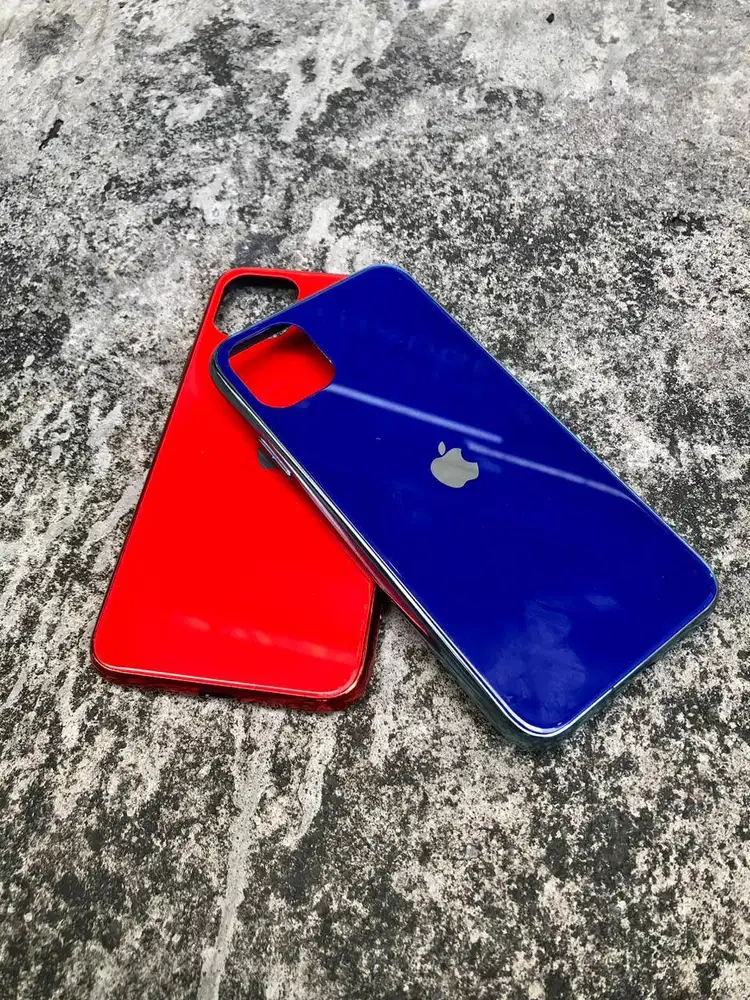 TPU Logo Glass Case iPhone 11 Pro Max